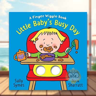 【预售】小宝宝忙碌的一天 Little Baby’s Busy Day 原版英文儿童趣味进口书籍图书外版正版