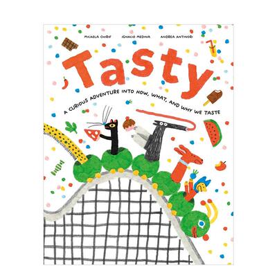 【现货】味觉奥德赛：味觉器官惊奇之旅 Tasty 原版英文儿童绘本 知识性叙述 诗性语言