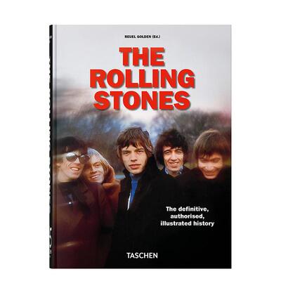 【预售】【TASCHEN】滚石乐队【45th Anniversary Edition】The Rolling Stones原版英文摄影作品集纪实 大卫贝利 安妮莱博维茨进