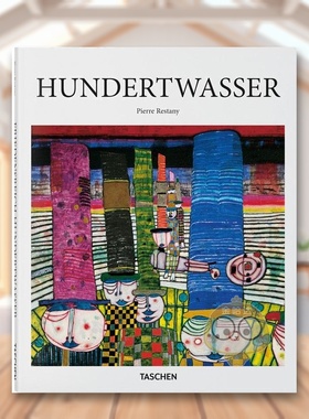 【现货】【TASCHEN】百水先生 【Basic Art 2.0】Hundertwasser  原版英文艺术画册画集进口书籍图书外版正版