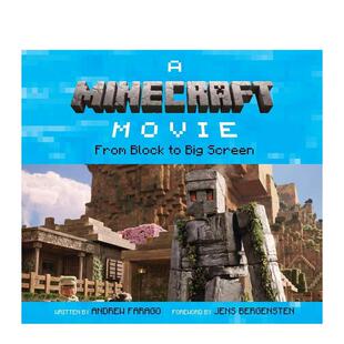 世界大电影设定集 英文艺术插画原画设定集 原版 Block 预售 我 Minecraft Screen Movie Big From