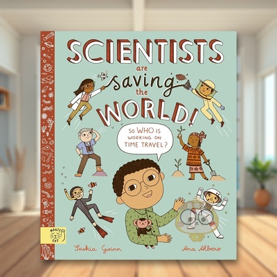 【现货】科学家正在拯救世界!  STEM启蒙英文儿童绘本人物传记进口原版外版书平装6岁-9岁Scientists Are Saving the World!Sask书
