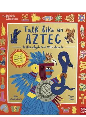 【预售】大英博物馆：畅游阿兹特克文明 British Museum: Talk Like an Aztec 原版英文儿童绘本进口书籍图书外版正版