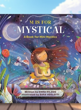 【预售】M代表神秘英文儿童绘本虚构类进口原版书精装M Is for Mystical Emma Mildon Running Press书籍图书外版正版