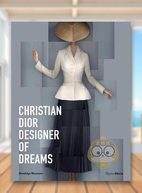 【预售】迪奥梦之设计师英文时尚设计师品牌进口原版书Christian Dior: Designer of Dreams精装14岁以上Maureen FooterRizzoli书