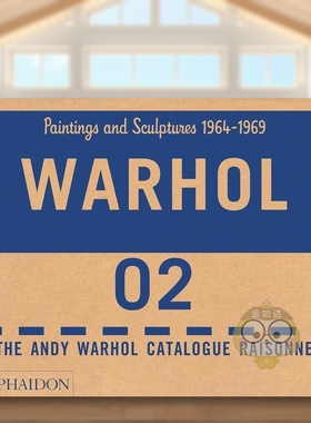 【预售】安迪?沃霍尔作品全集：绘画与雕塑 19 -1969（第 2 卷） The Andy Warhol Catalogue Raisonné原版英文艺术画册画集进口