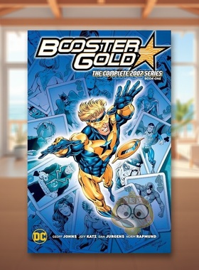 【预售】【DC Comics】金色先锋2007年全系列第1册英文漫画简装进口原版书Booster Gold Complete 07 Bk 1 Johns  Geoff书籍图书外