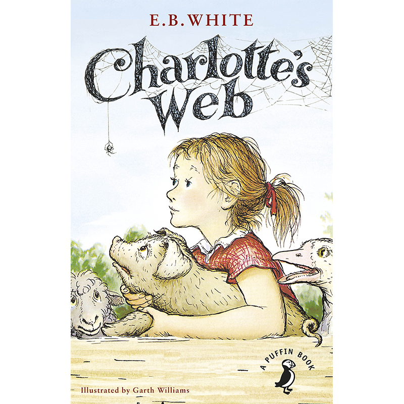 【现货】Charlotte’s Web，夏洛特的网英文原版图书籍进口正版 E. B White青少年读物（绝版）