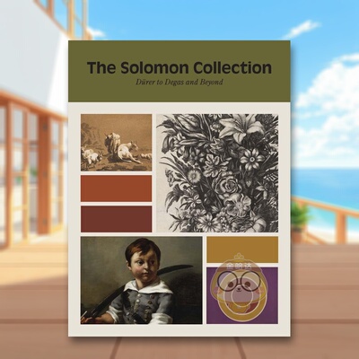 【预售】所罗门收藏：从丢勒到德加及其他 Solomon Collection: Durer to Degas and Beyond 原版英文艺术画册画集