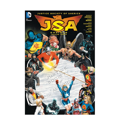【预售】DC漫画 JSA全明星正义协会精选集卷3 JSA Omnibus Vol.3 美国正义协会 英文漫画书原版图书 超级英雄系列美漫Geoff Johns