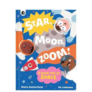 of... 预售 星辰与月球 英文儿童绘本 正版 原版 Book 出发 Moon Star Full 宇宙太空趣闻进口书籍图书外版 Zoom