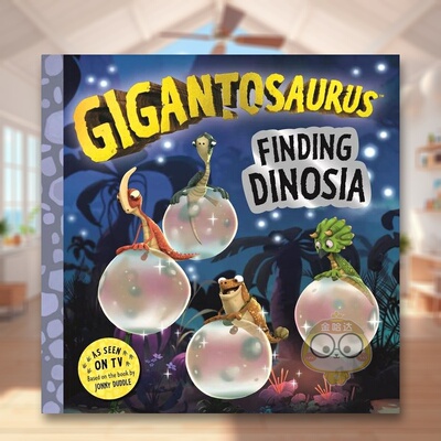 【预售】巨龙：恐龙总动员英文儿童绘本动物生态环保进口原版外版书Gigantosaurus - Finding DinosiaCyber Group StudiosTempla书