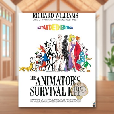 【现货】动画师的生存工具包步行The Animator’s Survival Kit英文艺术技法与入门赏析Richard E WilliamsFaber & Faber简装进口