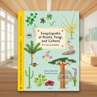 Plants Nemcov书 植物真菌和地衣百科全书英文儿童绘本知识百科进口原版 LichensTereza and Fungi Encyclopedia 书精装 现货
