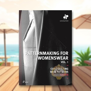 【预售】女装裁剪卷1裙子Patternmaking for Womenswear Vol1英文服装设计PellenHoaki进口原版书7656751书籍图书外版正版