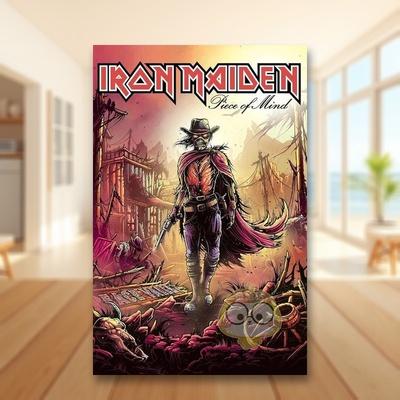 【现货】铁娘子乐队思维碎片Iron Maiden Piece of Mind英文漫画Bruce Dickinson精装Z2 Comics进口原版书954928268书籍图书外版正