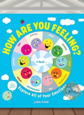 【现货】你感觉如何？英文儿童绘本自我认知情绪管理进口原版书精装How Are You Feeling? Fyfe  Lisa Workman书籍图书外版正版