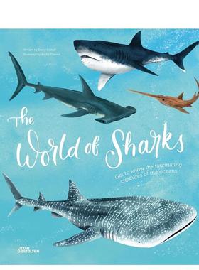 【现货】鲨鱼的世界：探索海洋奇妙生物 The World of Sharks 原版英文儿童绘本