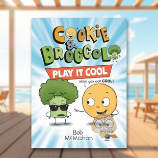【预售】饼干和西兰花：耍酷英文儿童章节书进口原版外版书Cookie And Broccoli: Play CoolMcmahonDial Books书籍图书正版