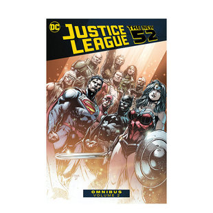 正义联盟：新52期精选集 英文原版 League 现货 Omnibus New Justice The Vol. 漫画书进口图书籍美漫 DC漫画
