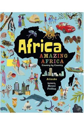 【预售】【环球冒险】非洲国家巡礼 【Adventures Around the World Book】Africa原版英文儿童绘本 人文地理科普进口书籍图书外版