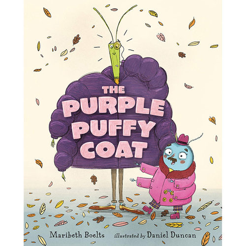 【现货】紫色蓬蓬大衣 The Purple Puffy Coat 英文原版儿童情商启蒙亲子绘本3-6岁故事人际交往友谊图画书 Maribeth Boelts