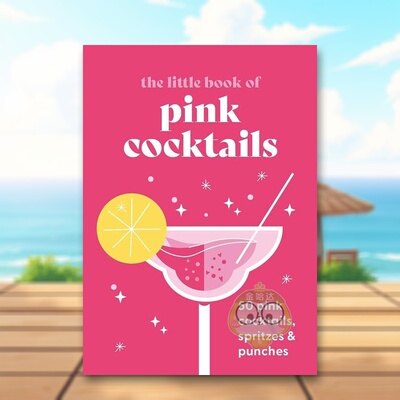 【预售】粉色鸡尾酒小书50种粉色鸡尾酒雪碧和潘趣酒英文餐饮The Little Book of Pink Cocktails  50 pink cockta精装进口原版书