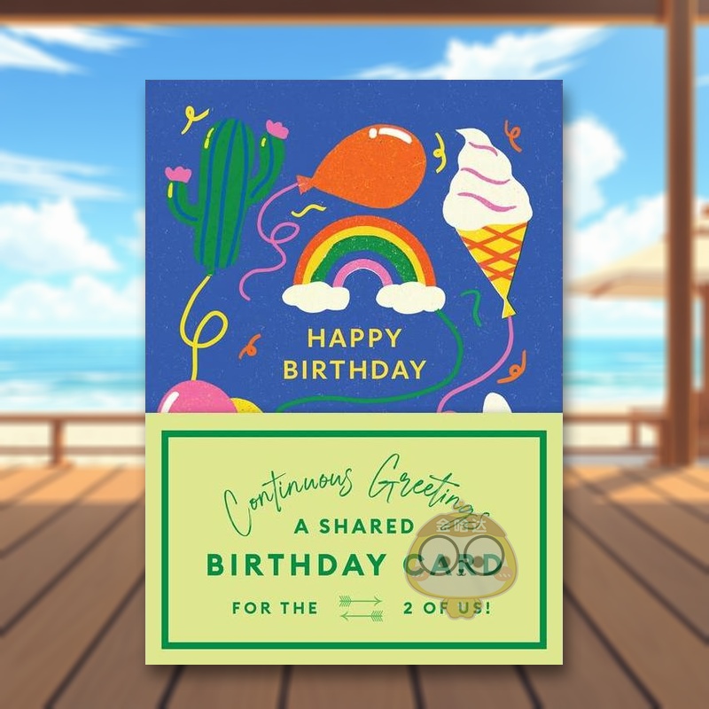 无价的时间胶囊：我们的生日贺卡