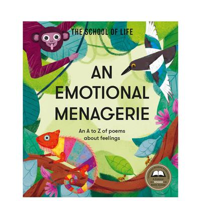 【现货】情感动物园 An Emotional Menagerie 原版英文儿童绘本 儿童情感词汇表