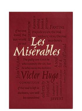 【预售】【字云经典】悲惨世界 【Word Cloud Classics】Les Miserables 原版英文文学 特殊书口 压纹封面