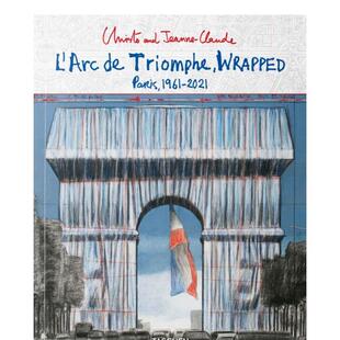 【现货】Christo and Jeanne-Claude. L’Arc de Triomphe, Wrapped (Advance Edition) 里斯托和珍妮-克劳德.凯旋门 英文原版
