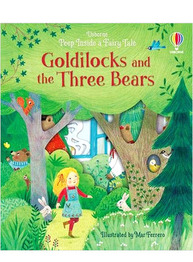 【WH】【洞洞书童话故事】金凤花和三只小熊 英文儿童趣味 【Peep Inside A Fairy Tale】 Goldilocks and the Three Bears