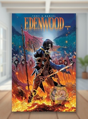 【预售】伊登伍德卷1英文漫画进口原版书平装14岁以上Edenwood Volume 1 DanielImage Comics书籍图书外版正版