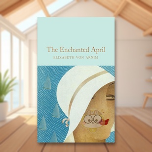 情迷四月天英文文学世界文学进口原版 Vintage 预售 饰系列 Elizabeth April 外版 复古装 The Deco 书平装 Von Enchanted