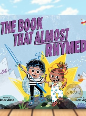 【预售】几乎押韵的书英文儿童桥梁书进口原版书精装Book That Almost Rhymed Omar Abed Dial Books书籍图书外版正版