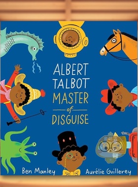 【现货】乔装打扮的阿尔伯特Albert Talbot Master of Disguise英文儿童绘本虚构类精装Ben Manley进口原版书Two Hoots9882书籍图