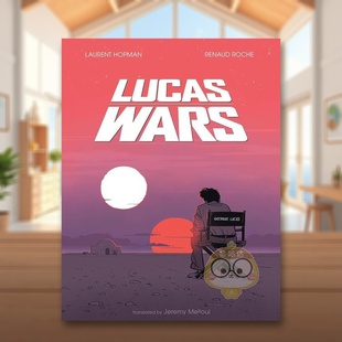 真实故事 Lucas Wars 英文漫画书进口书籍图书外版 卢卡斯战争：乔治?卢卡斯与〈星球大战〉诞生 原版 正版 预售