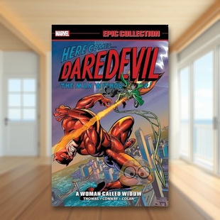 夜魔侠史诗合集一个叫寡妇 CALLE书 WOMAN 书DAREDEVIL 预售 Marvel EPIC 新印刷 女人 英文漫画简装 COLLECTION 进口原版
