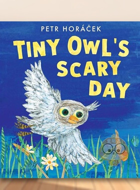 【预售】小猫头鹰惊险的一天（平装）英文儿童绘本虚构类Petr Horá?ek进口原版书平装3岁-6岁Tiny Owl’s Scary DayWalker Book书