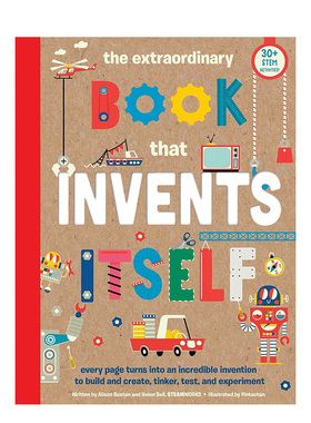 【预售】非凡之书：动手发明 The Week Junior图书奖 The Extraordinary Book that Invents Itself 原版英文儿童绘本