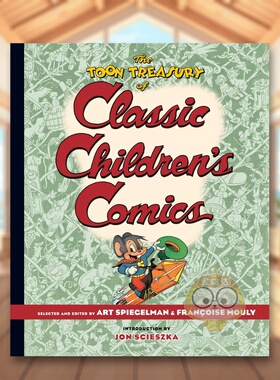 【现货】TOON经典儿童漫画宝库 The Toon Treasury of Classic Children's Comics 原版英文艺术插画原画设定集