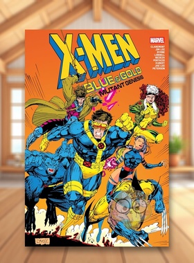 【预售】X 战警：蓝队与金队 - 变种人起源合集 X-Men: Blue & Gold - Mutant Genesis Omnibus 原版英文漫画书