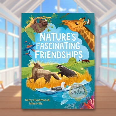 【现货】大自然中的神奇友谊英文儿童绘本知识百科进口原版书精装Nature's Fascinating Friendships Mike Hills著Faber & Faber书