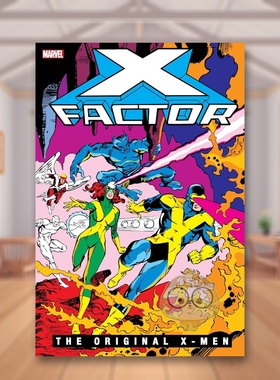 【预售】【Marvel】X因子X战警起源全集卷1英文漫画精装进口原版书X-Factor: The Original X-Men Omnibus Vol. 1 Stern  Roger书