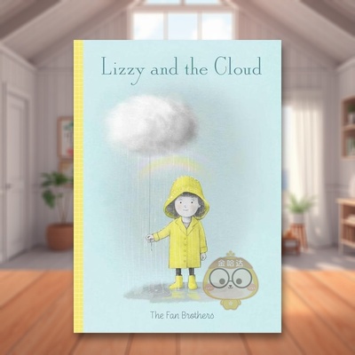 【预售】【范氏兄弟】莉兹和云（美版）英文儿童绘本插画师进口原版外版书精装Lizzy and the CloudEric FanSimon & Schuster书籍