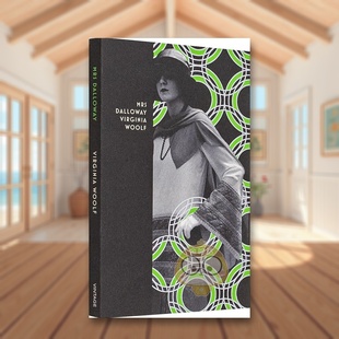 Virginia 书Vintage784878书籍 饰系列 Deco Mrs Vintage 复古装 达洛维夫人 Woolf进口原版 Dalloway英文世界文学平装 预售