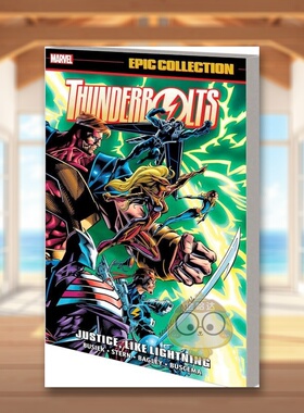 【预售】【Marvel】雷霆战队史诗合集正义如闪电英文漫画平装进口原版书Thunderbolts Epic Collection: Justice, Like Lightnin书