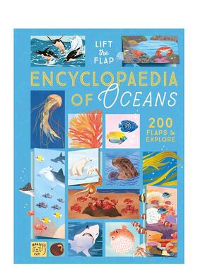 【现货】海洋翻翻百科全书 200个趣味翻页探索海洋 The Lift-the-Flap Encyclopaedia of Oceans 原版英文儿童趣味