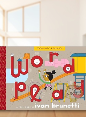 【预售】词汇之乐（平装版）英文儿童绘本知识百科进口原版外版书平装3-6周岁Wordplay（TOON Level 1）Ivan BrunettiTOON Books书