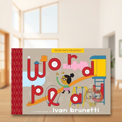 【预售】词汇之乐（平装版）英文儿童绘本知识百科进口原版外版书平装3-6周岁Wordplay（TOON Level 1）Ivan BrunettiTOON Books书